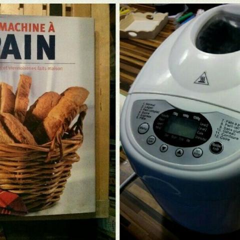 troc de  Machine à pain + livre de recettes, sur mytroc