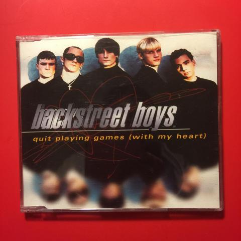 troc de  CD des BACKSTREET BOYS : Quit playing games (with my heart), sur mytroc