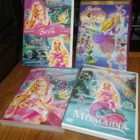 troc de  Lot de 3 DVD de Barbie, sur mytroc