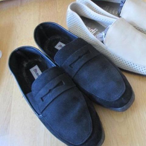 troc de  Mocassins / chaussures noires daim, sur mytroc
