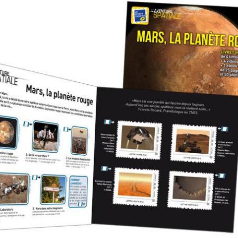 troc de  NEUF: Livret timbre intéractif "Mars, la planète rouge", sur mytroc