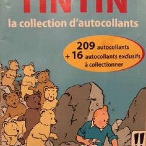 troc de  Autocollants album Tintin journal "Le Soir" 2013, sur mytroc