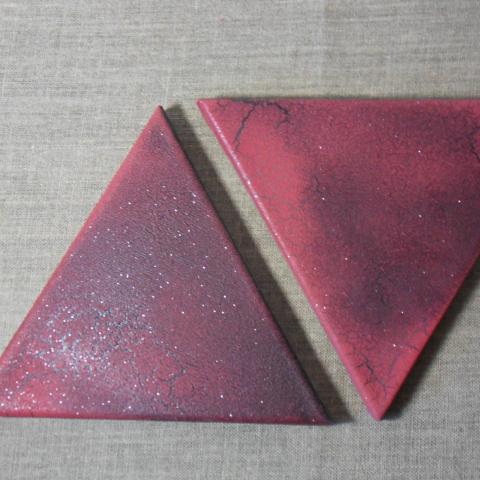 troc de  8 Châssis triangle peinture aimantée, sur mytroc