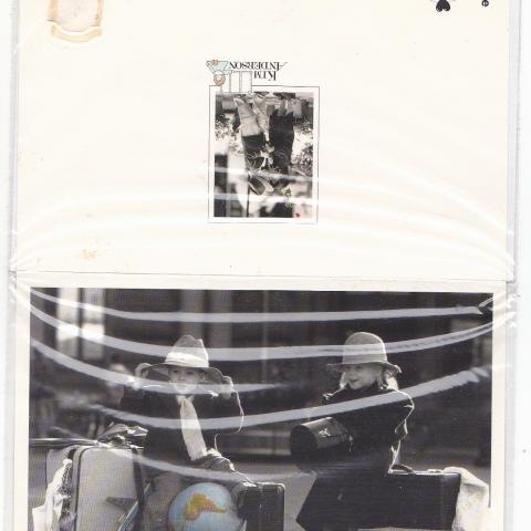 troc de  Carte postale Noir et blanc "voyage", sur mytroc