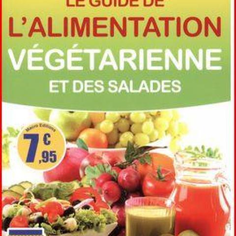 troc de  livre "le guide de l'alimentation vegetarienne et des salades", sur mytroc