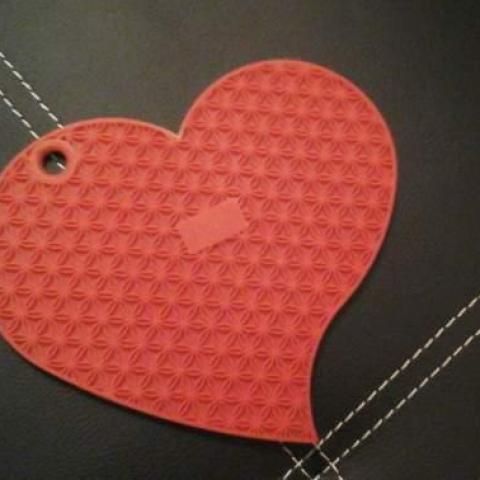 troc de  Dessous de plat en forme de coeur, sur mytroc