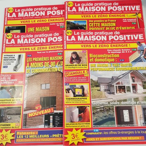 troc de  4 magazines "la maison positive", sur mytroc