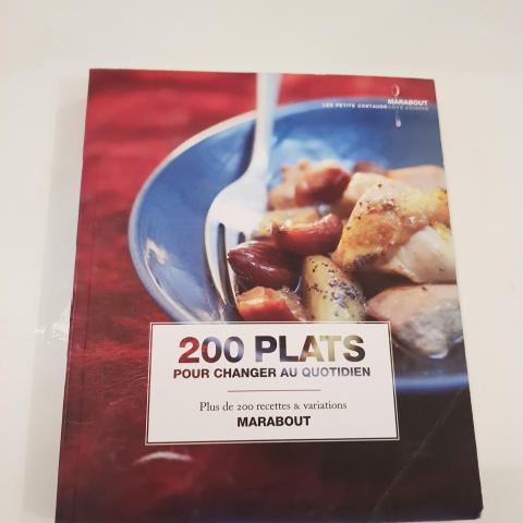 troc de  Livre cuisine Marabout 200 plats, sur mytroc