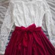 troc de troc robe neuve blanche rouge t38 image 1