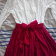 troc de troc robe neuve blanche rouge t38 image 0