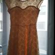troc de troc robe dentelle rose beige newlook image 1
