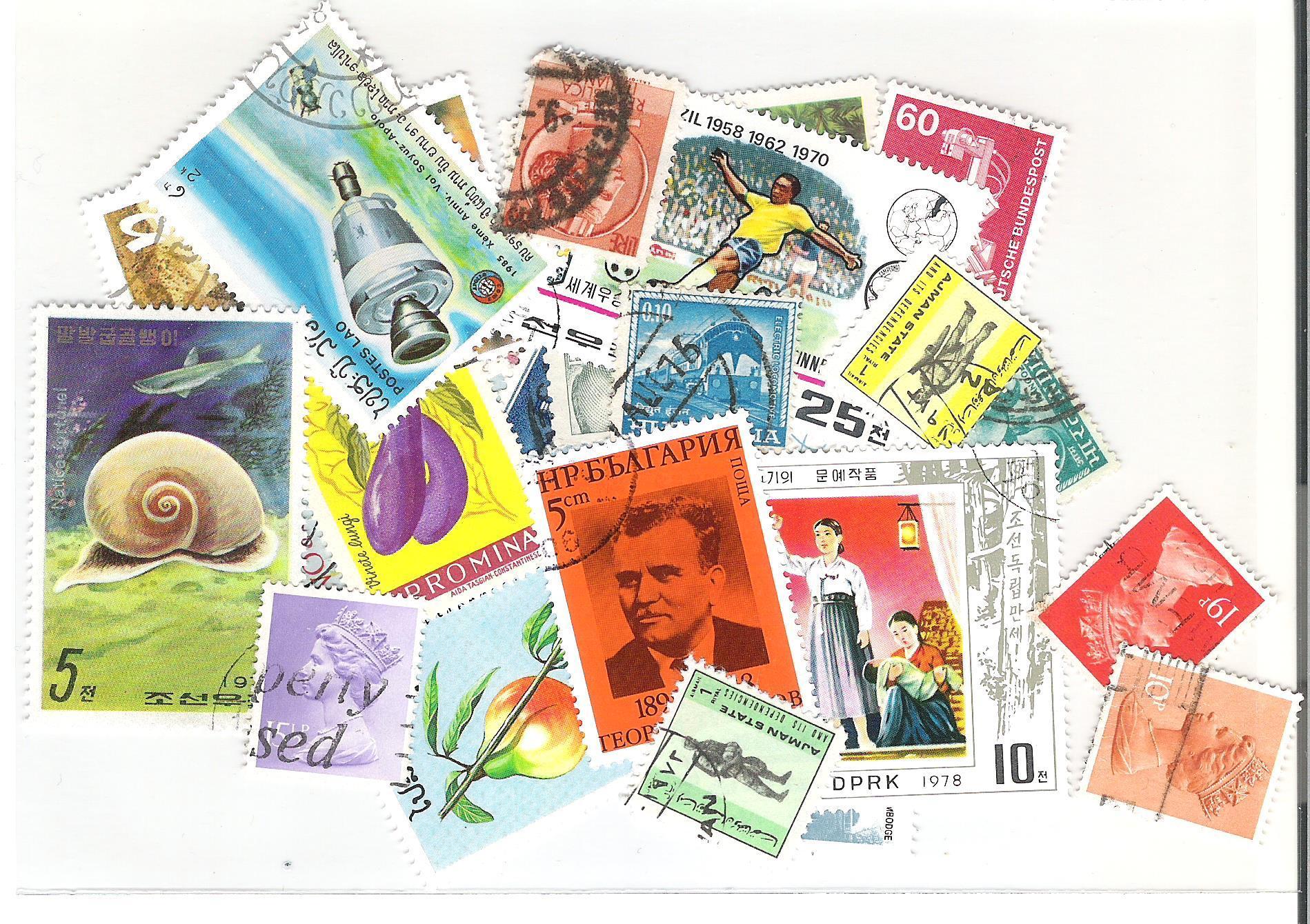 troc de troc lots de timbres de collection image 0