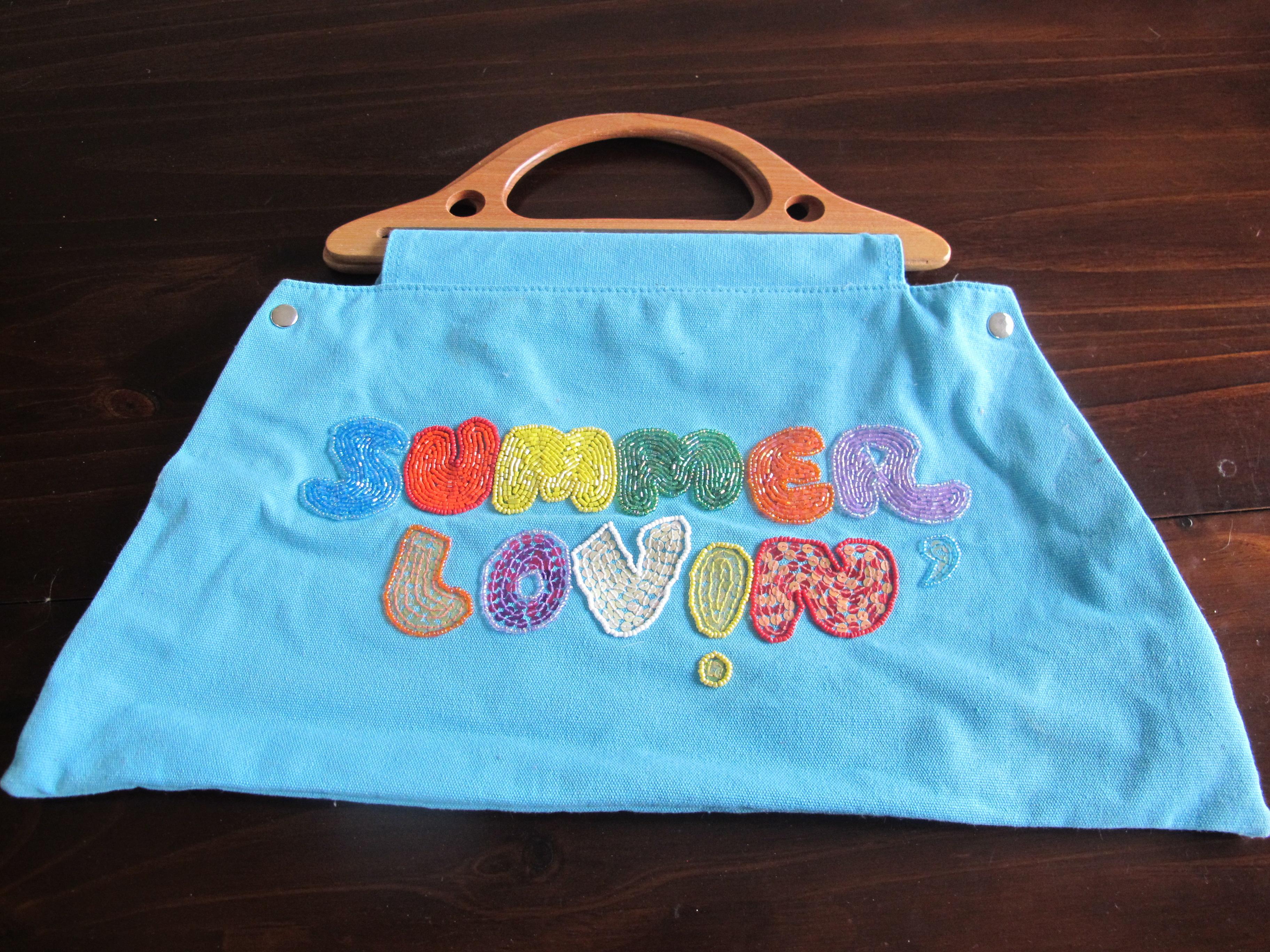 troc de troc sac (inscription summer lovin) image 0