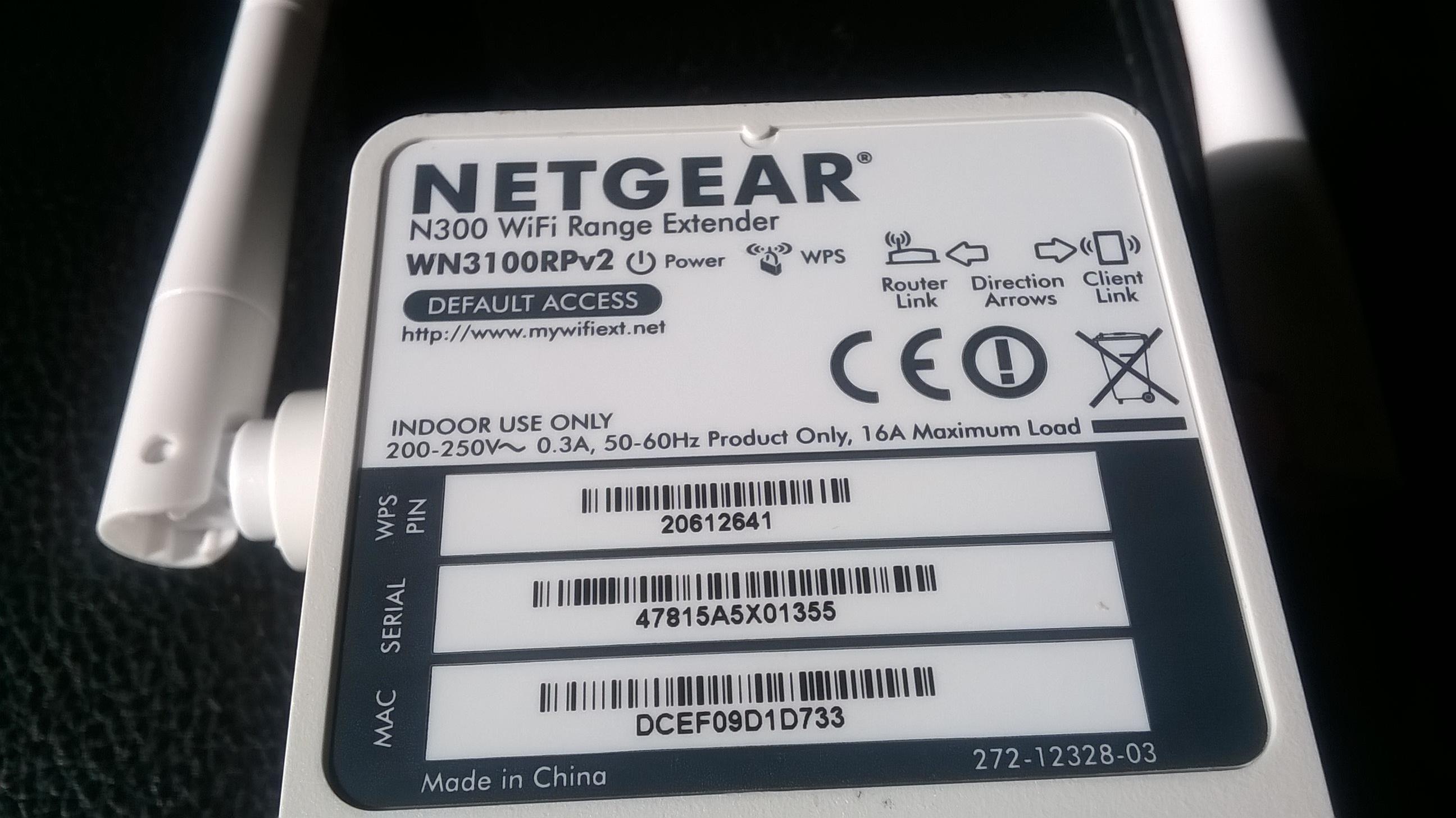 troc de troc repeteur wifi 2.4ghz netgear wn3100rpv2 image 1