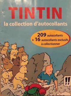 troc de troc autocollants album tintin journal "le soir" 2013 image 0