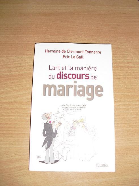 troc de troc livre sur le discours de mariage image 0