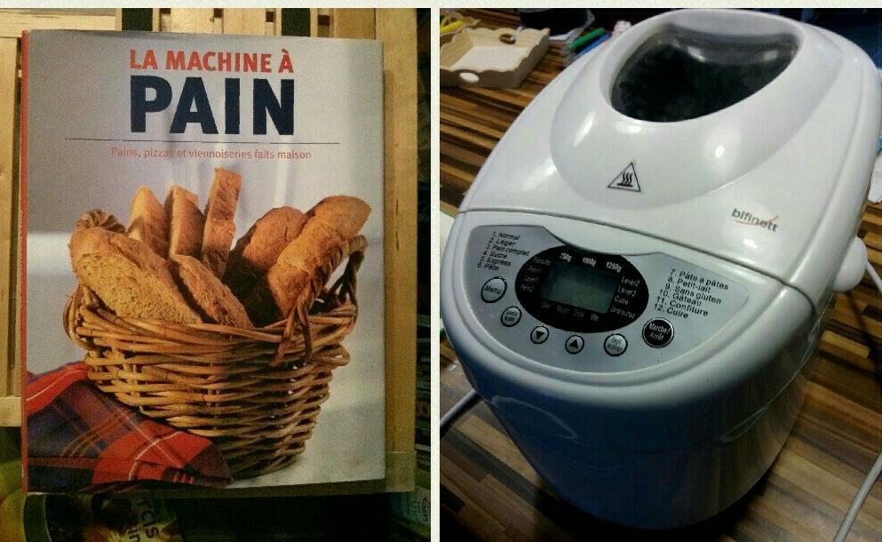 troc de troc machine à pain + livre de recettes image 0