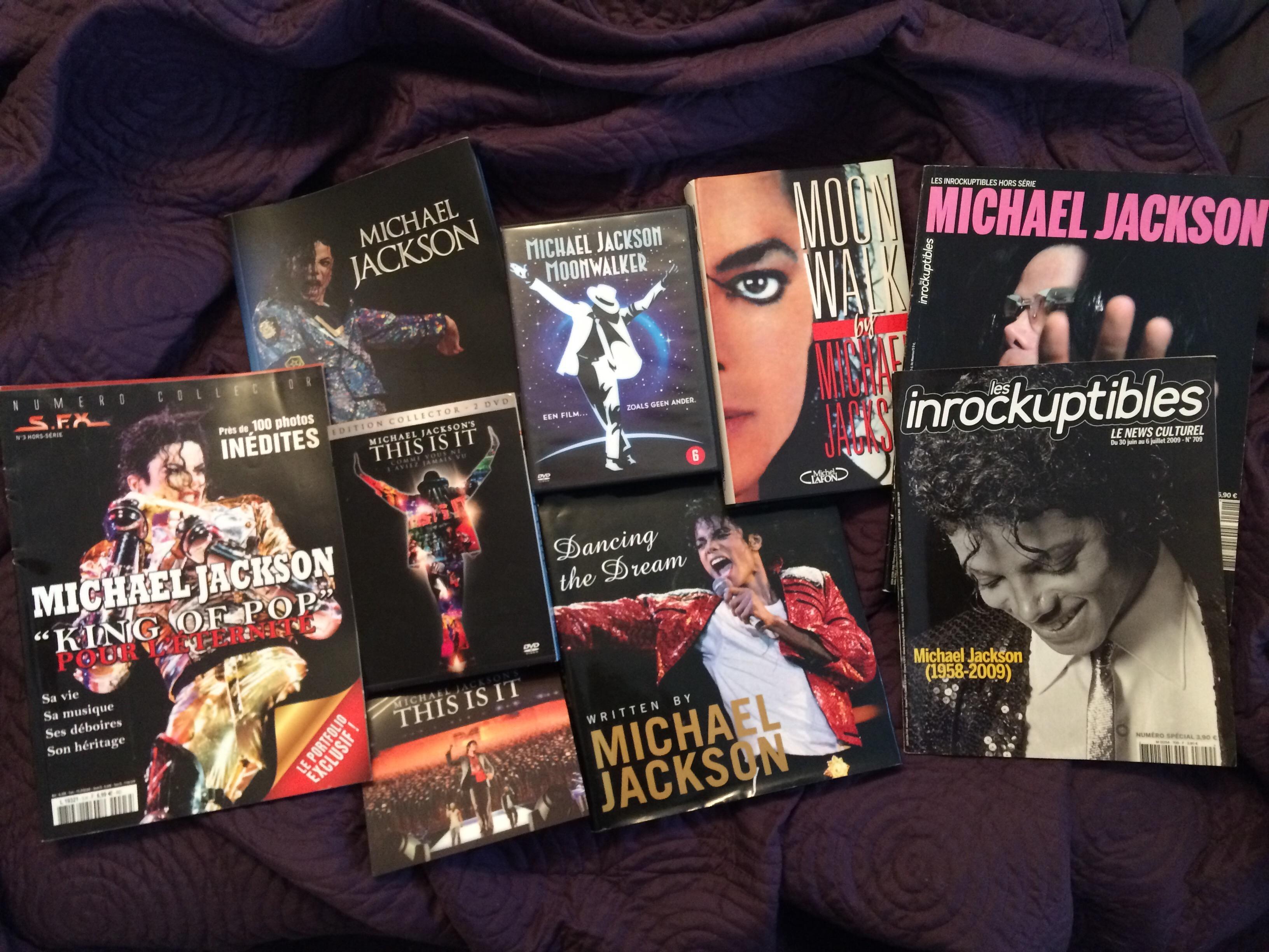 troc de troc collection : livres, magazines, dvds michael jackson image 0