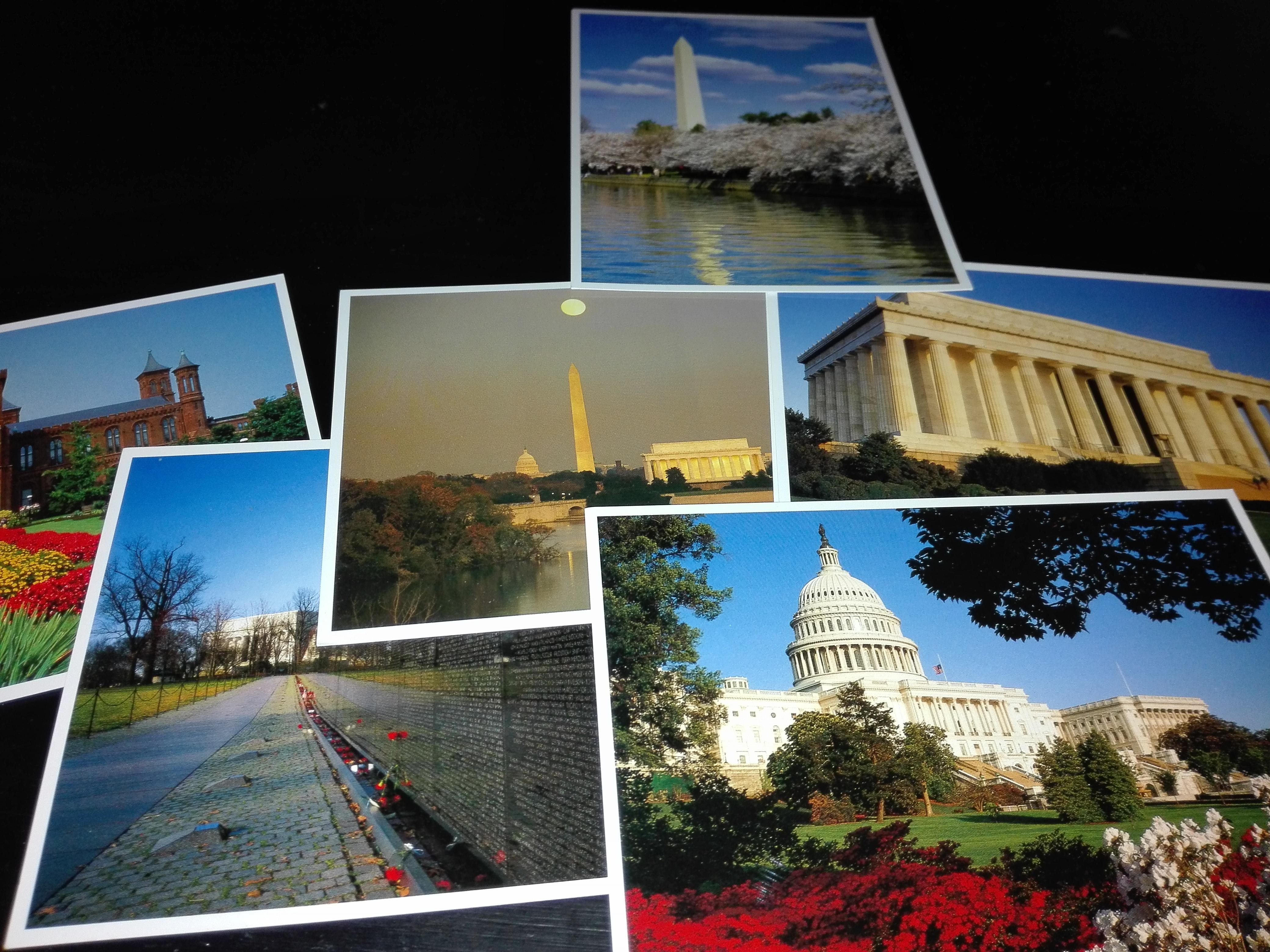 troc de troc lot de 6 cartes postales washington image 0