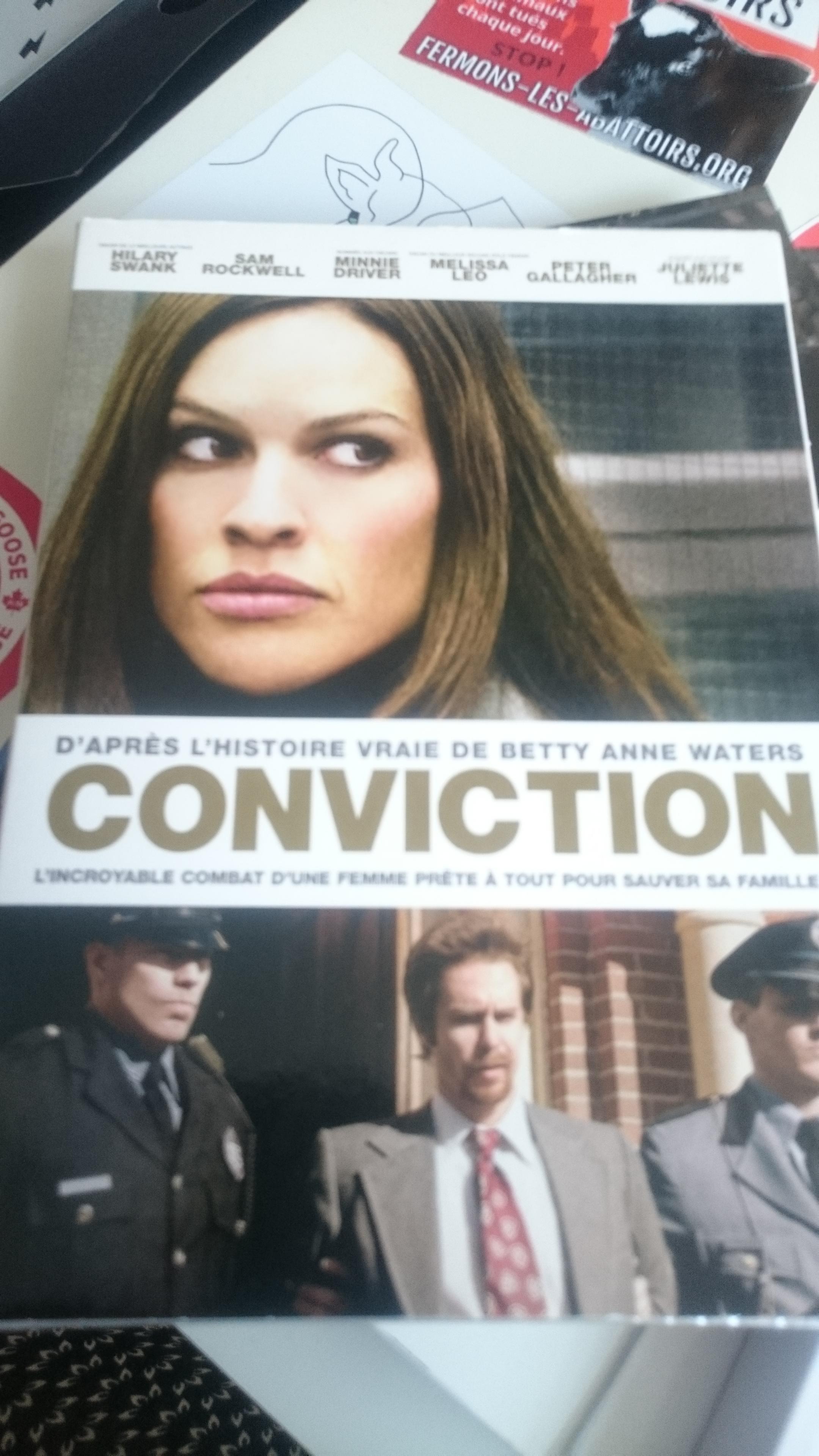 troc de troc dvd "conviction" image 0