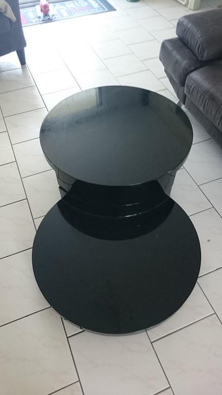 troc de troc table basse laquée noire image 0