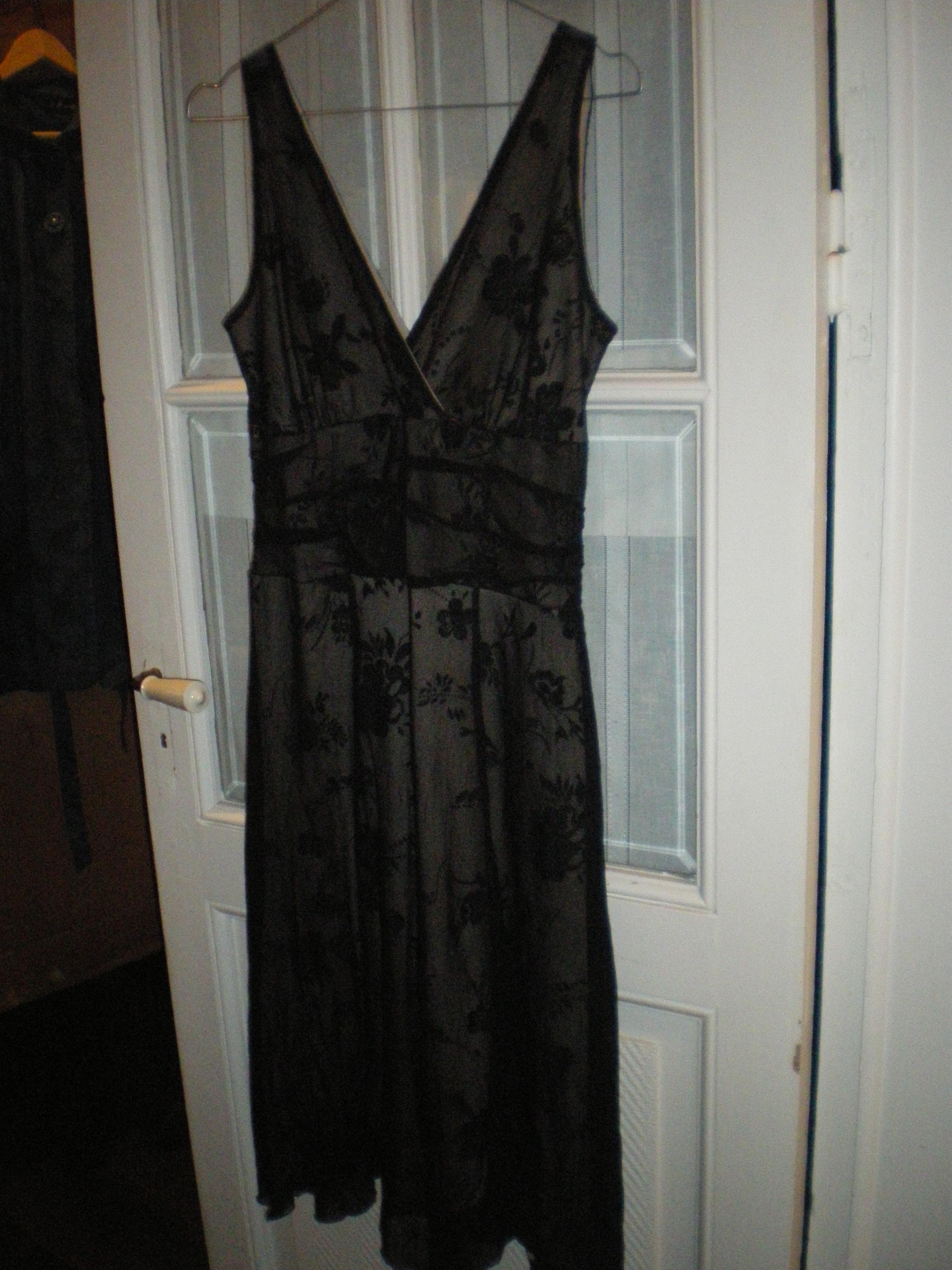 troc de troc robe de soirée dentelle noire image 0