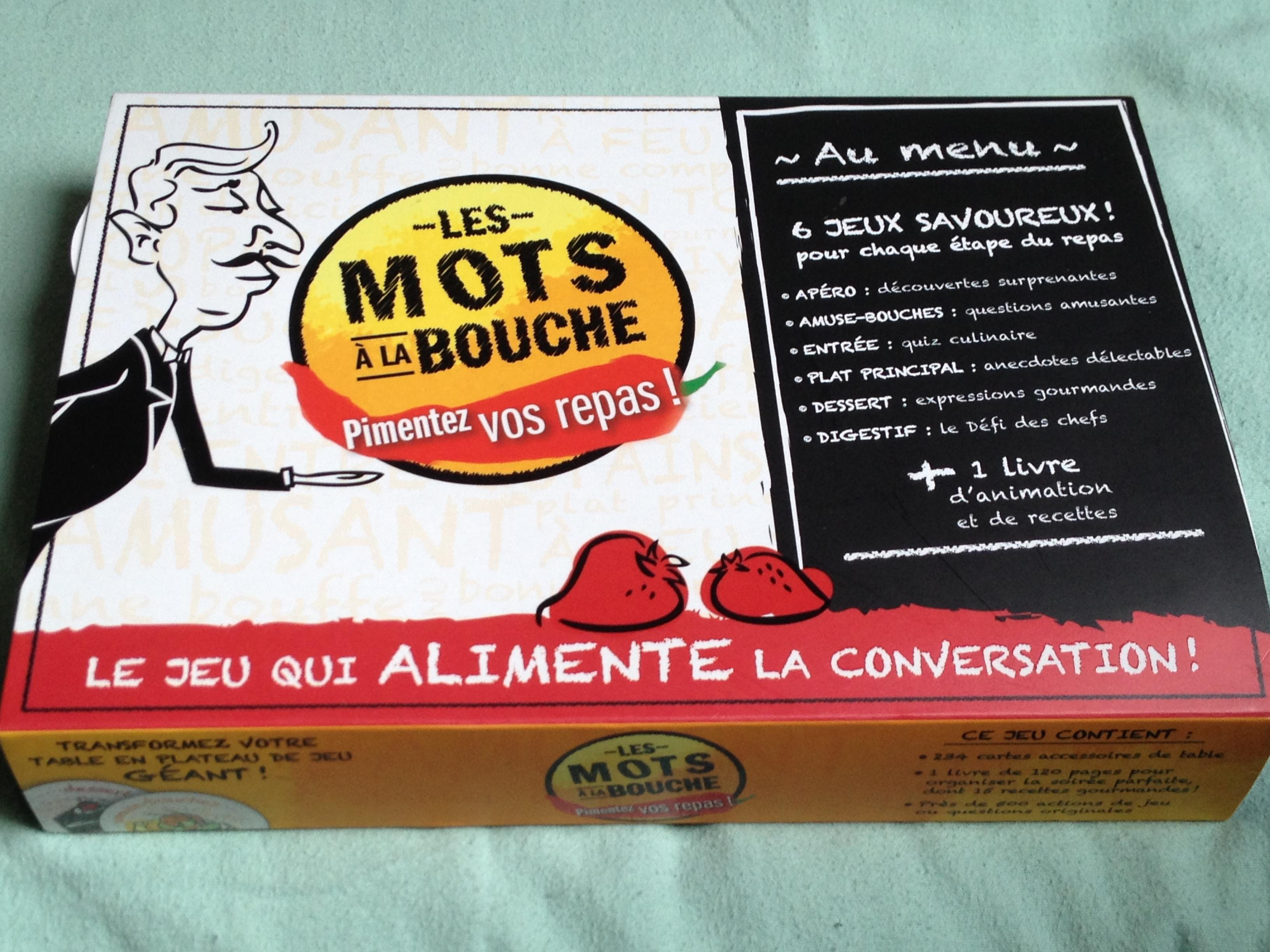 troc de troc jeu de société "les mots de la bouche" pimentez vos repas! image 0